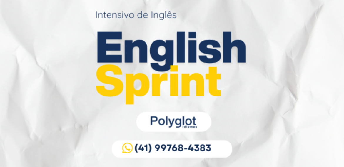 ENGLISH SPRINT – INTENSIVO DE INGLÊS