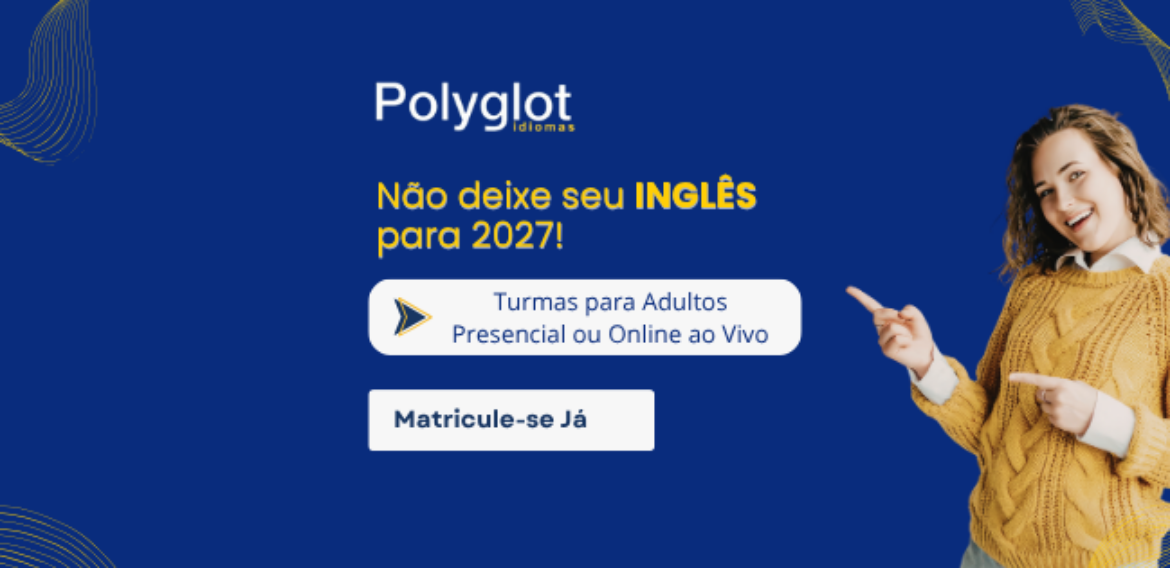 INGLÊS intermediário presencial para adultos