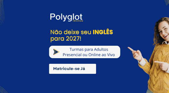 INGLÊS intermediário presencial para adultos