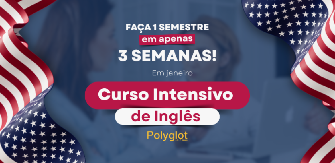 INGLÊS INTENSIVO EM JANEIRO