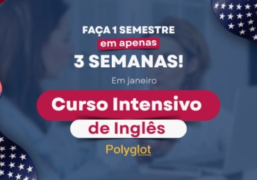 INGLÊS INTENSIVO EM JANEIRO