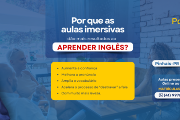 Por que as aulas imersivas de inglês dão mais resultados?