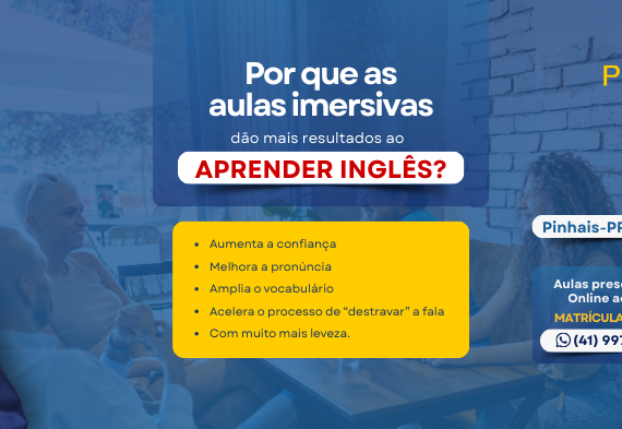 Por que as aulas imersivas de inglês dão mais resultados?